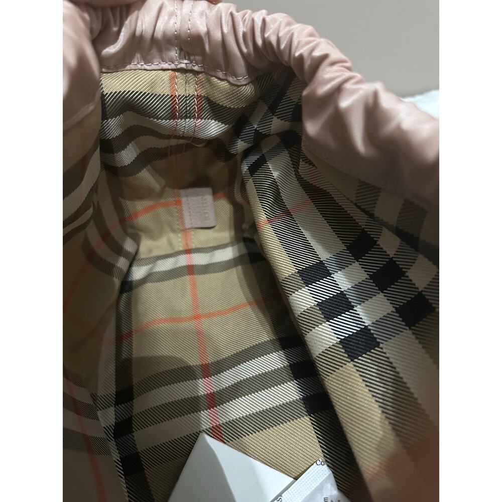 Burberry Logo Patch Drawstring Pouch - Picture 10 of 14